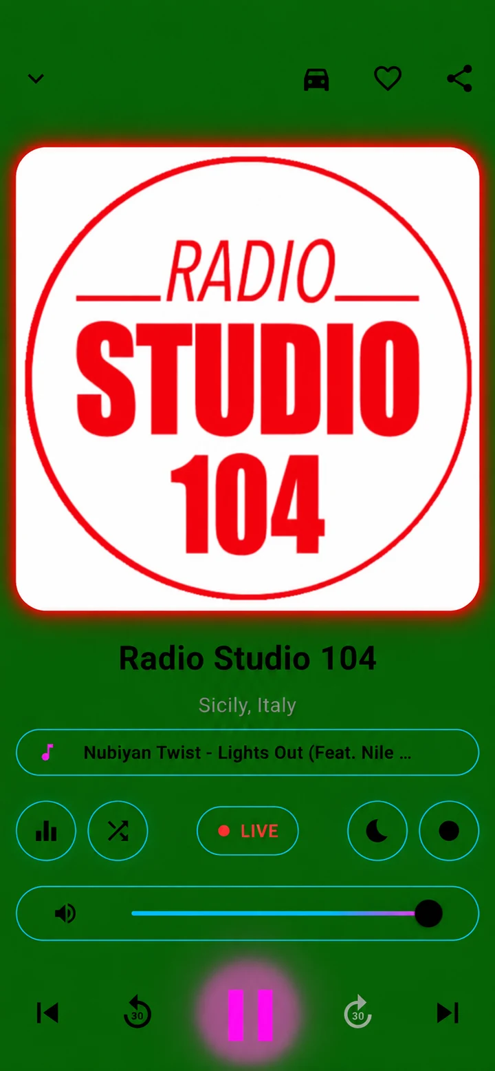 Radio Studio 104 — Sicilia, Italia