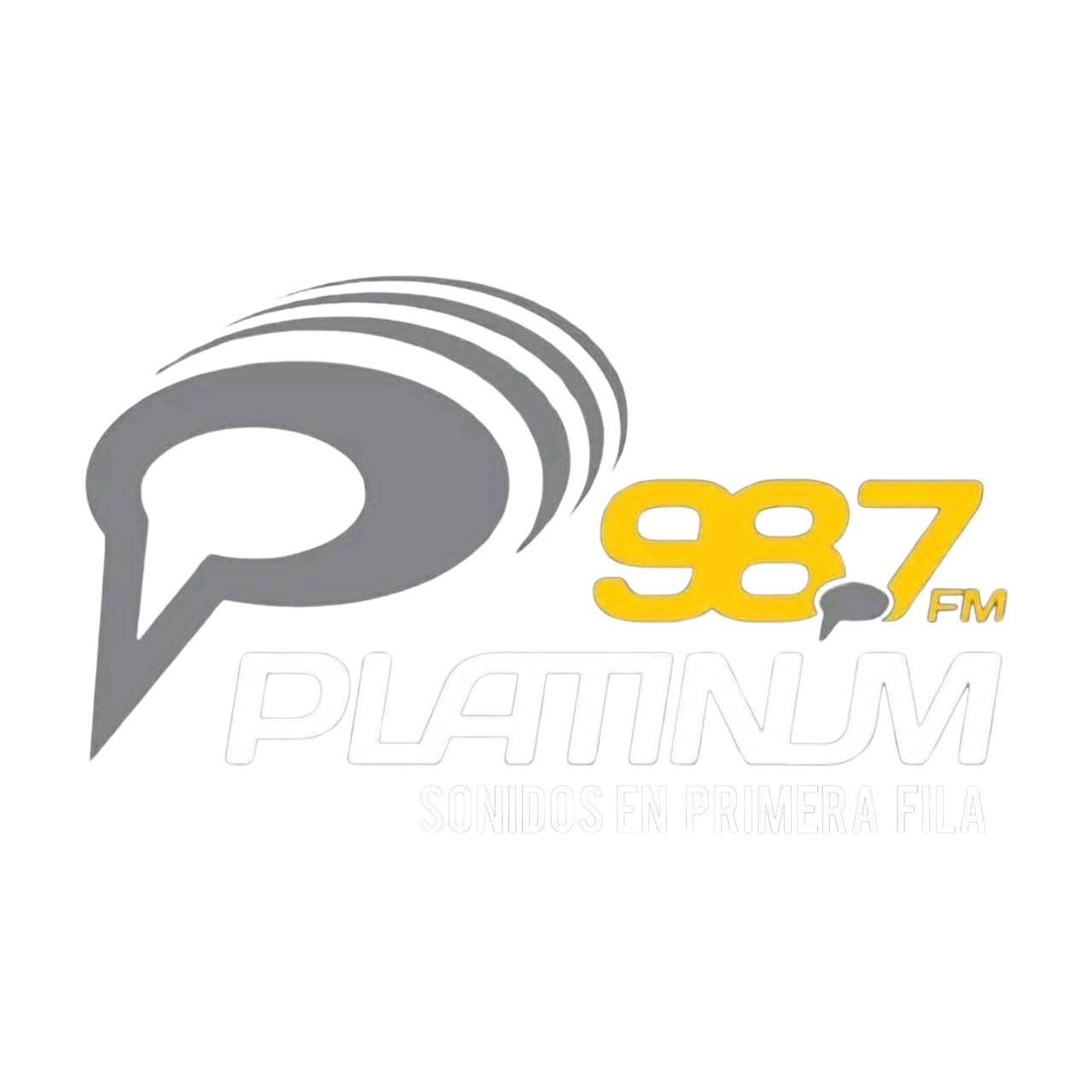 Platinum 98.7 Fm radio logo