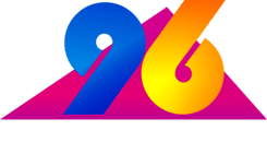 96 FM Bauru radio logo