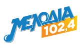 Μελωδία 102.4 radio logo