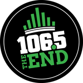 106.5 The END radio logo