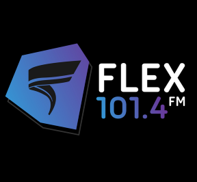 Flex FM 101.4 radio logo