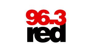 Red 80s radio logo