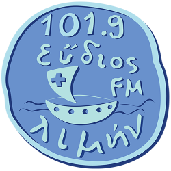 Εύδιος Λιμήν 101.9 radio logo