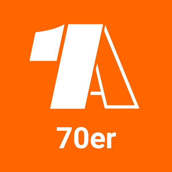 - 1 A - 70er von 1A Radio radio logo