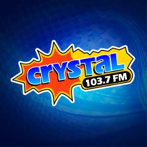 CRYSTAL 103.7 (Valle de México) - 103.7 FM - XHCME-FM - Grupo Siete - Coacalco, Estado de México radio logo
