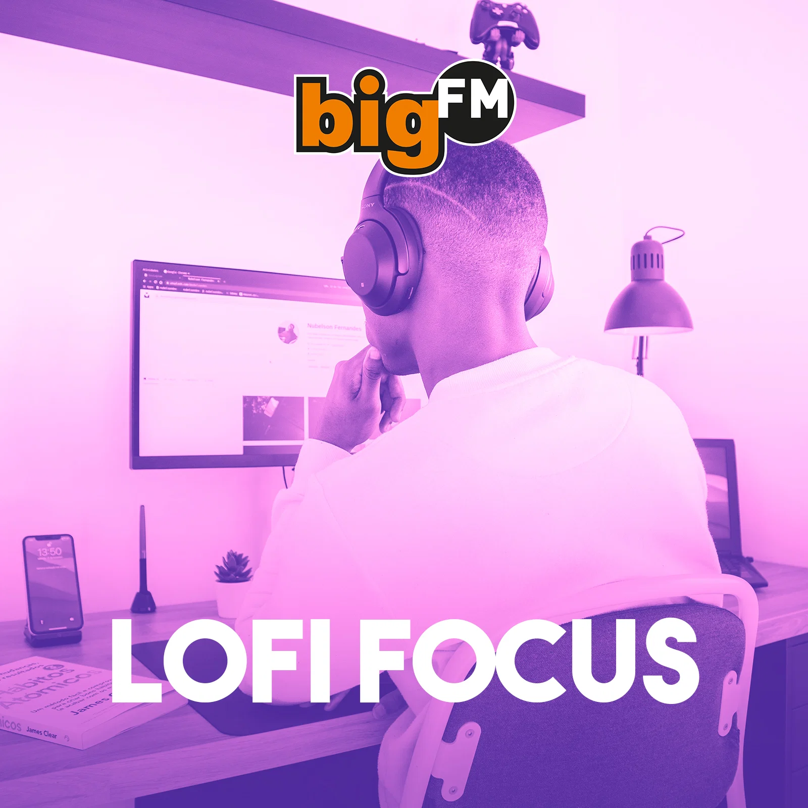 bigFM LoFi Focus radio logo