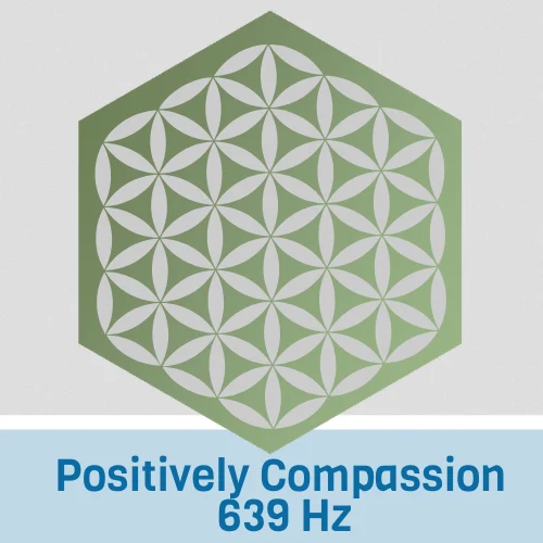 Positively Compassion 639Hz -om radio logo