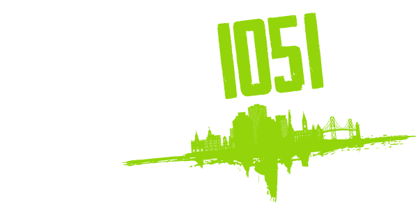 CKHY-FM 105.1 "Surge 105" Dartmouth, NS radio logo