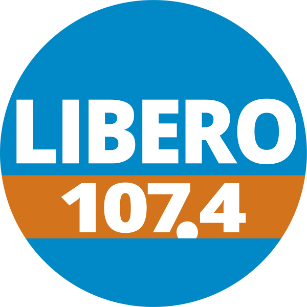 8.Libero 107.4 FM radio logo