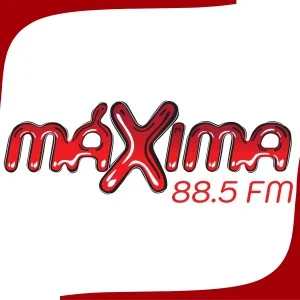 MAXIMA 88.5 (Veracruz) - 88.5 FM - XHIL-FM - Grupo RADIOSA - Veracruz, Veracruz radio logo