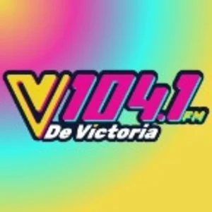 104.1 La V de Victoria (Ciudad Victoria) - 104.1 FM - XHRPV-FM - ORT Radio - Ciudad Victoria, Tamaulipas radio logo