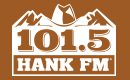 101.5 Hank FM radio logo