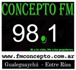 FM Concepto 98.1 radio logo