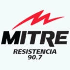 Radio Mitre Resistencia 90.7 FM radio logo