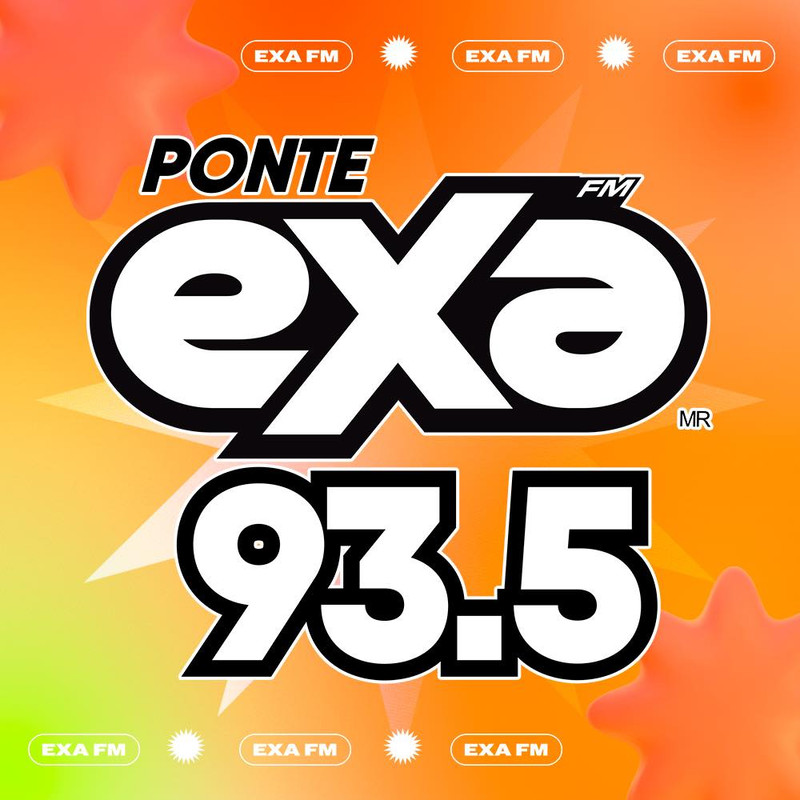 93.5 Exa FM (Irapuato) - 93.5 FM - XHNY-FM - Irapuato, Guanajuato radio logo