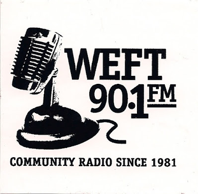 WEFT 90.1 East Central Illinois Community Radio radio logo