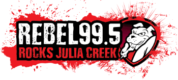 Rebel FM - Julia Creek - 99.5 FM (AAC) radio logo
