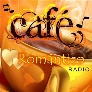 CAFÉ ROMÁNTICO RADIO (MTY) - Online - www.caferomanticoradio.com - Grupo Digital Retroland - Monterrey, Nuevo León radio logo