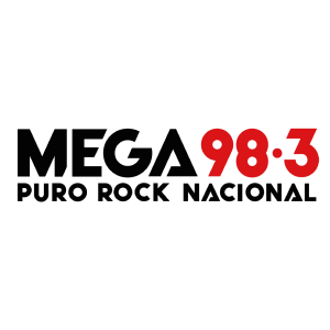 Mega 98.3 FM radio logo