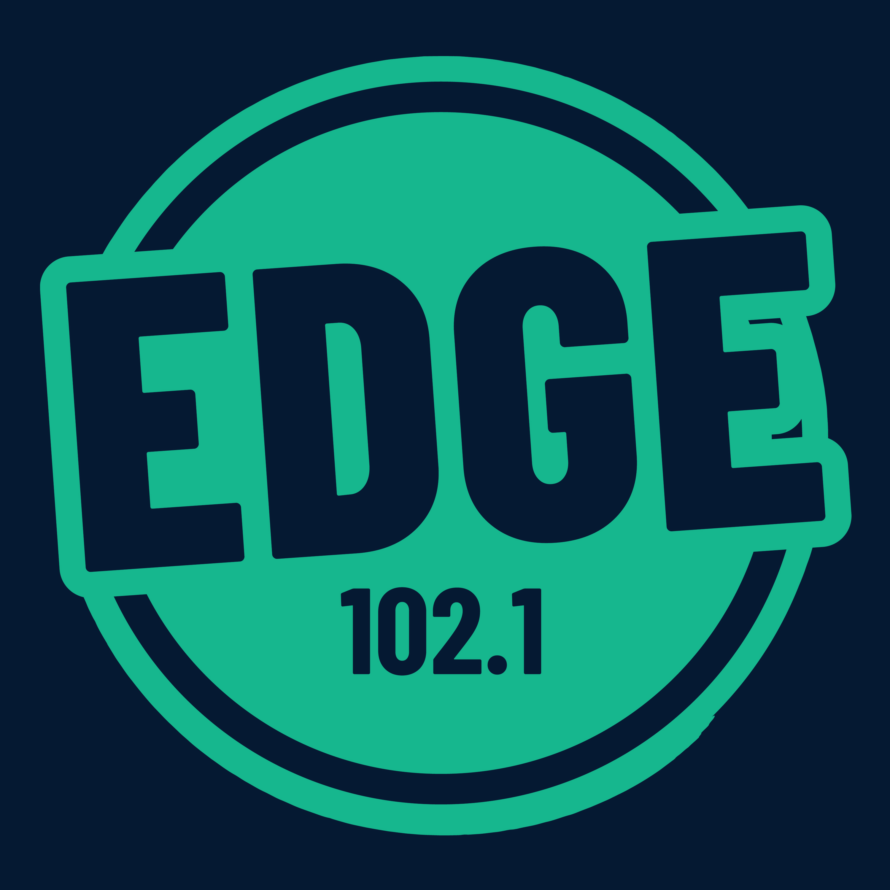 Edge FM 102.1 radio logo