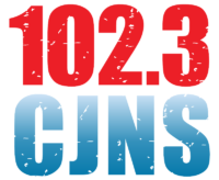 CJNS-FM 102.3 Meadow Lake, SK radio logo