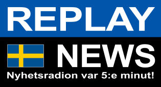REPLAY NEWS - Svenska radio logo