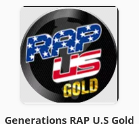 🕺Générations RAP U.S Gold radio logo
