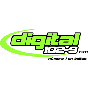 DIGITAL 102.9 (MTY) - 102.9 FM - XHMG-FM - Grupo Radio Alegría - Monterrey, Nuevo León radio logo