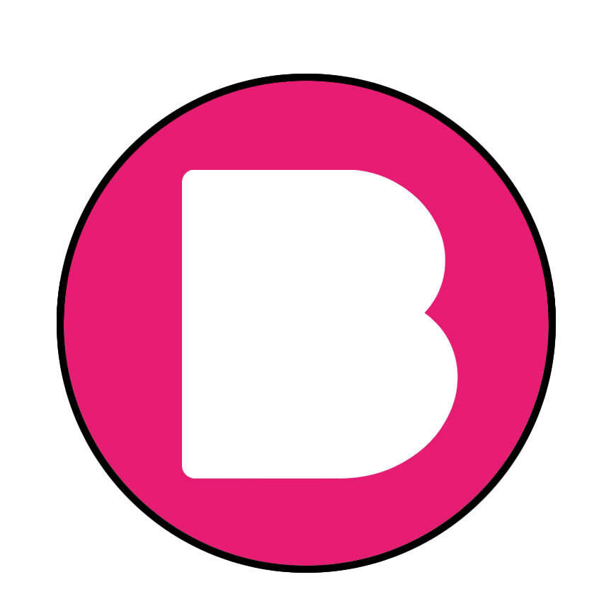 95.6 B Radio radio logo