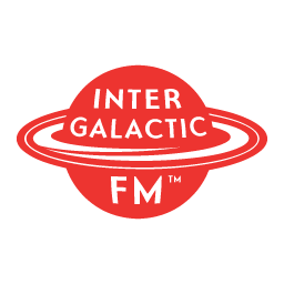 Intergalactic FM | CBS TV radio logo