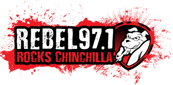 Rebel FM - Chinchilla - 97.1 FM (AAC) radio logo