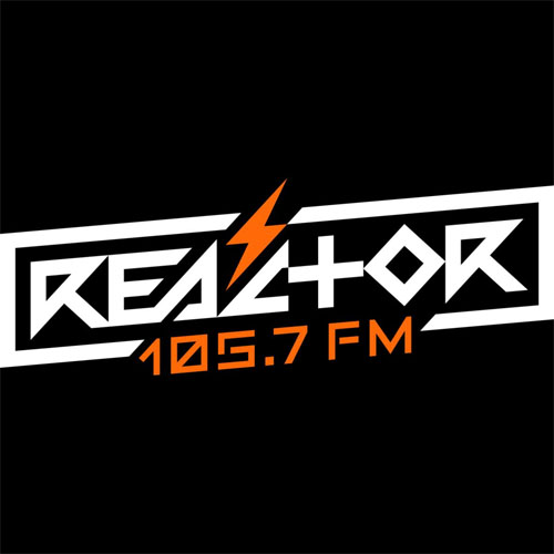Reactor 105.7 FM XHOF radio logo