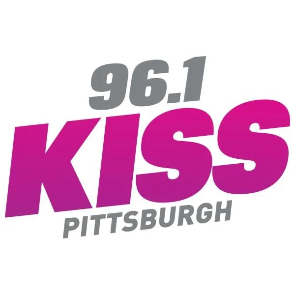 96.1 KISS FM radio logo