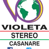 Violeta Stereo Casanare 89.7 FM radio logo
