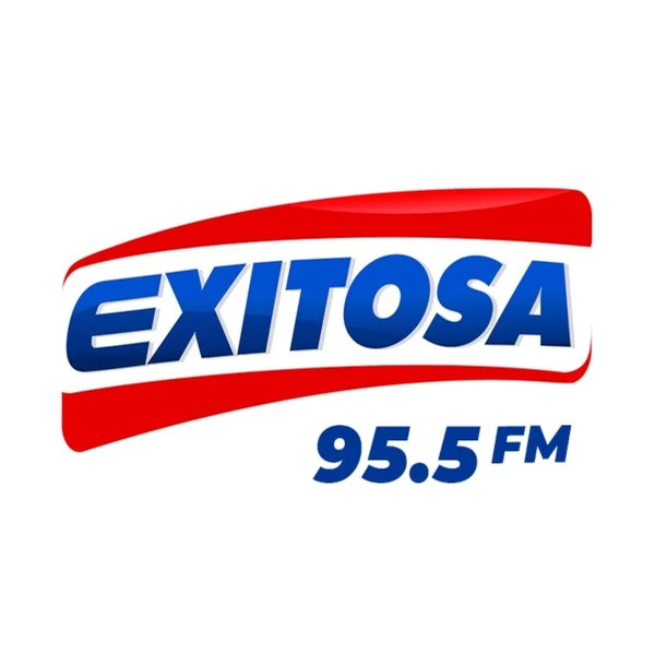Radio Exitosa 95.5 f.m radio logo