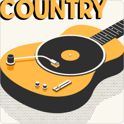 Radios 100FM - 100% Country radio logo