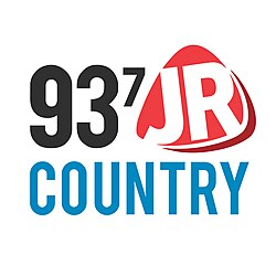 CJJR 93.7 "JR Country" Vancouver, BC radio logo