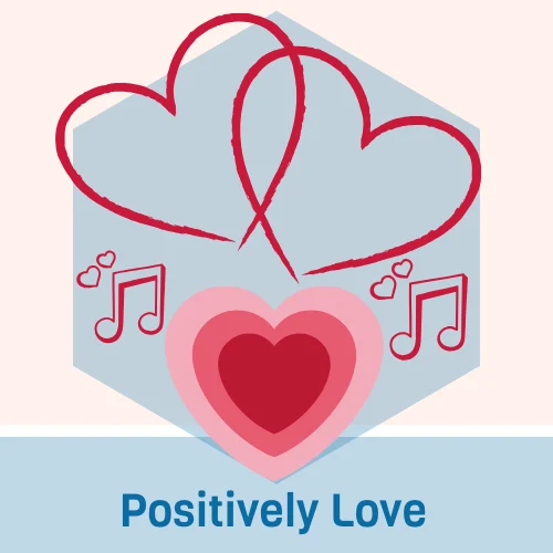 Positively Love -om radio logo