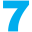 Radio 7 radio logo