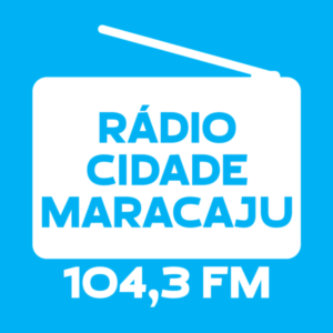 Rádio Cidade Maracaju 104.3 FM radio logo