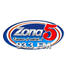 Zona 5 93.3 radio logo