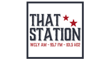 95.7 That Station radio logo