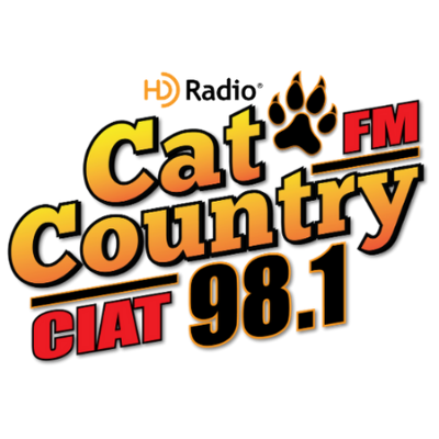CIAT-FM 98.1 "Cat Country 98" Assiniboia, SK radio logo