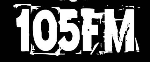105FM radio logo