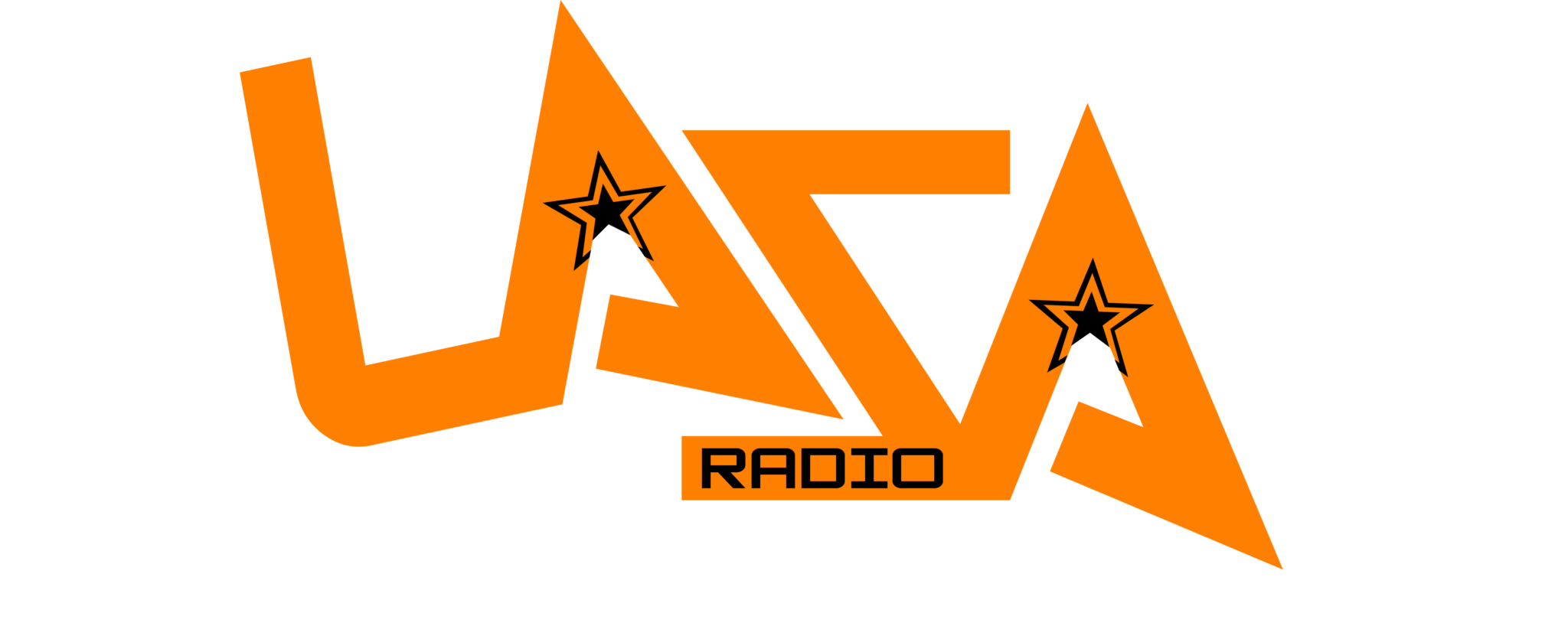 Laza Rádió - Mulatós radio logo