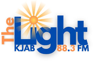 The Light KJAB 88.3 FM radio logo