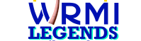 WRMI LEGENDS THE BIGGER ONE radio logo