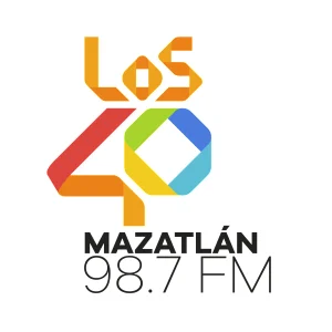 LOS40 98.7 (Mazatlán) - 98.7 FM - XHVOX-FM - Grupo Radio Cañón - Mazatlán, Sinaloa radio logo