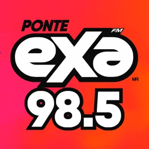 EXA FM 98.5 (Tuxtla) - 98.5 FM - XHCQ-FM - Valanci Media Group - Tuxtla Gutiérrez, CHiapas radio logo